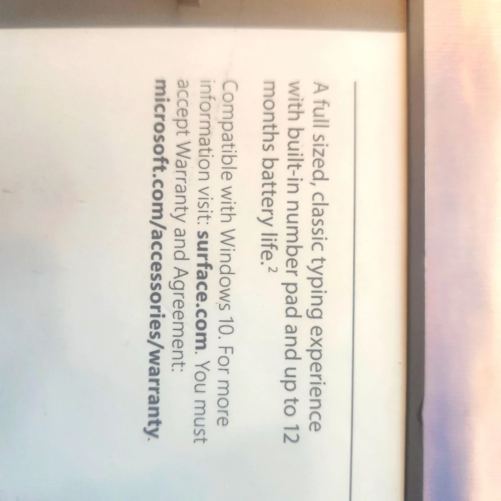 Microsoft Surface Keyboard- Gray